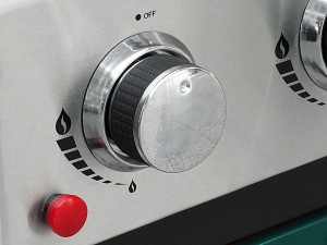 Meteor Green ignition & control knob