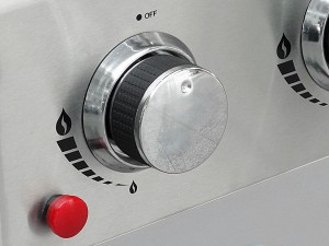 Meteor Stainless ignition & control knob