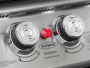 Soft touch control knobs and electric ignition for easy lighting Phoenix ignition & controls
