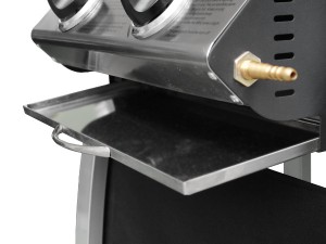 Pull-out removable drip tray for easy clean-up Drip tray