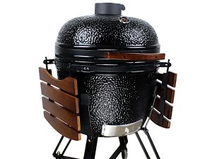Kamado folded shelves