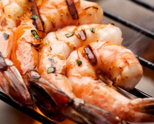 Barbecued Piripiri Prawns