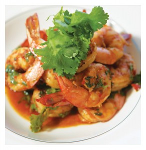 Wok Seared Prawns with Chilli, Lime and Soy