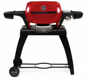 e2go (Gloss Red) on Stand
