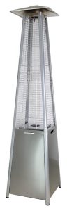 Real Flame Pyramid Heater
