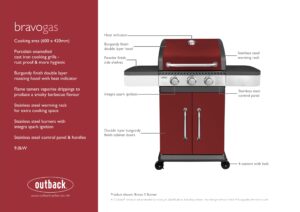 Bravo 3B (Burgundy) Showcard